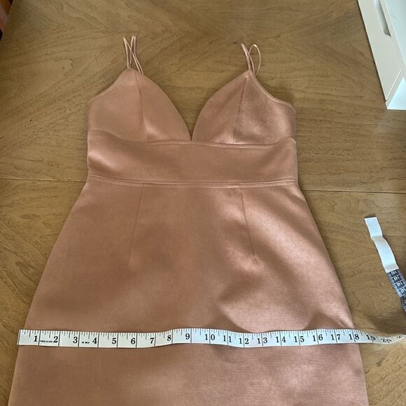 Christian Siriano Blush Rose Pink Double Strap Cocktail Dress Size 4 - Picture 11 of 15